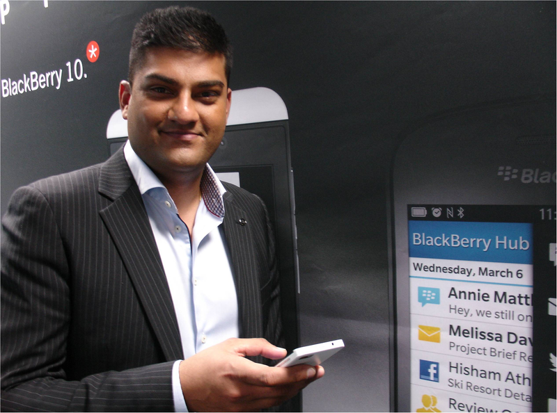 Illustration for article titled Vivek Bhardwaj, BlackBerry: “Lucharemos por desbancar a iOS o Android, llegar al nº 2”